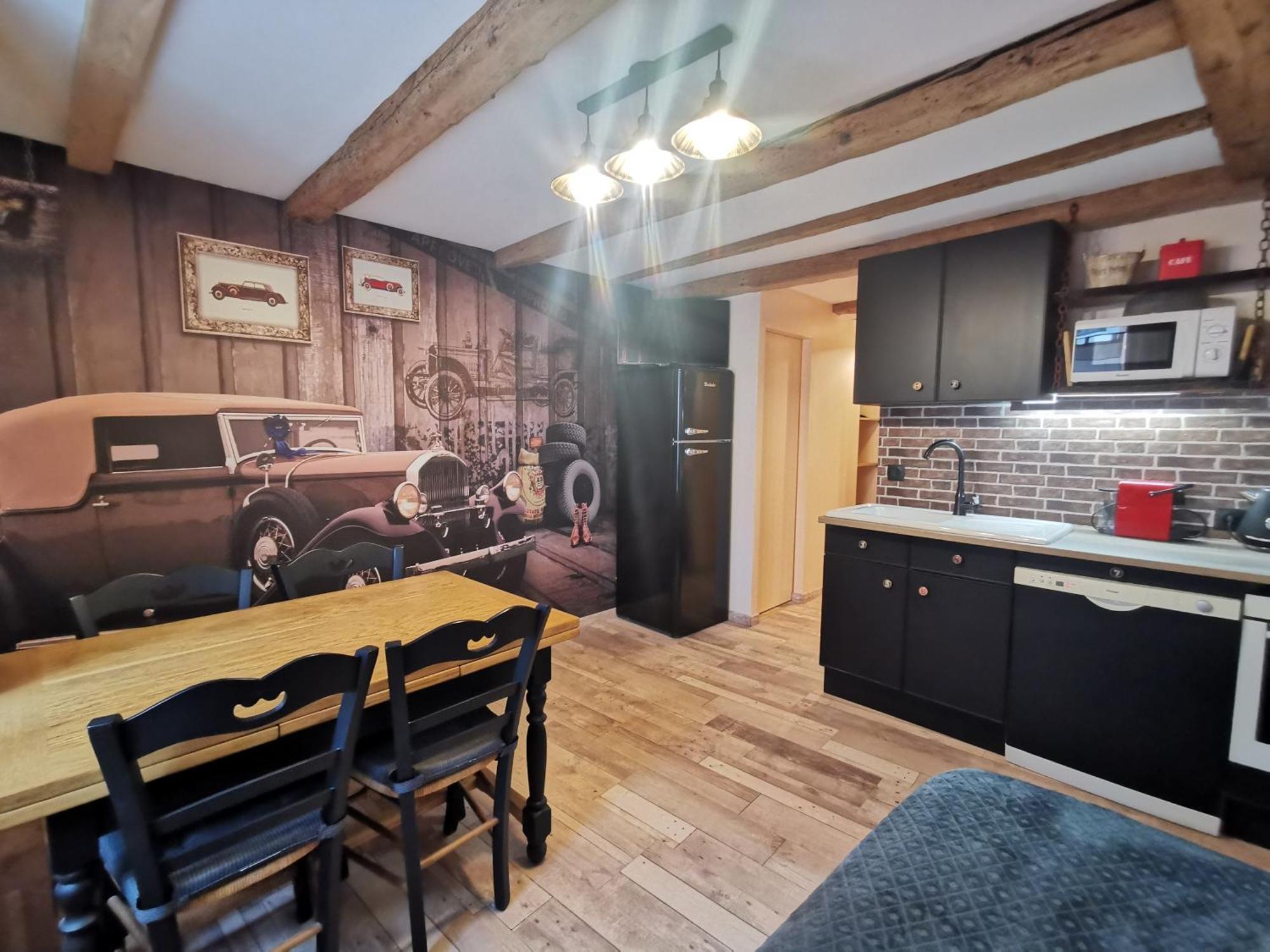 Апартаменти Le Vieux Tacot Avec Garage Le Puy-en-Velay Екстер'єр фото